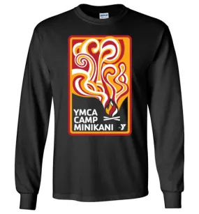 Minikani Long Sleeve T-Shirt - Bonfire