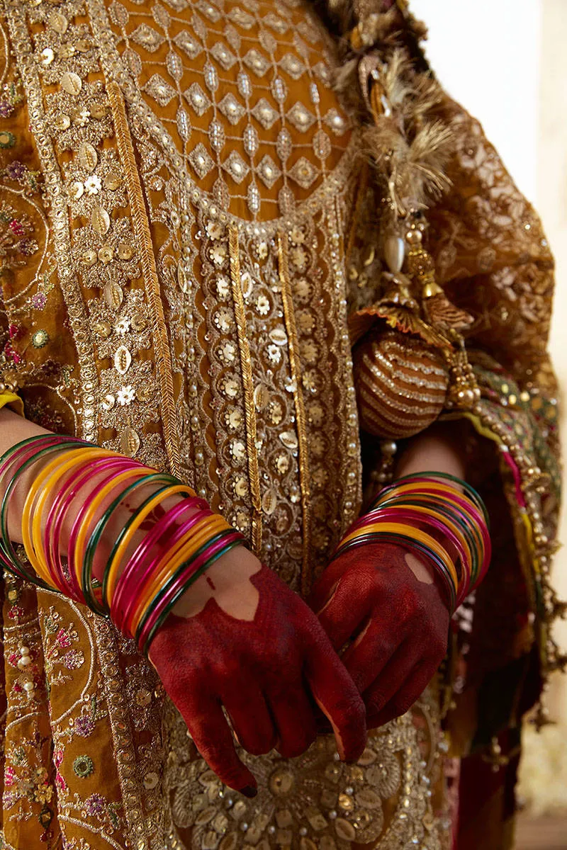 Mohsin Naveed Ranjha Zarlish Wedding Collection Vol-3 – Kesari