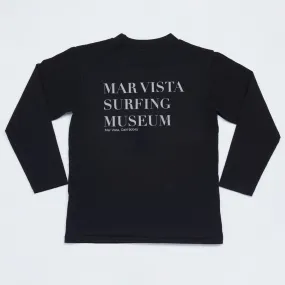 MSM Mock Neck Long Sleeve Tee (Black)