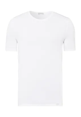 Natural Function Crew Neck Tencel Fitted T-Shirt | White 73184-101
