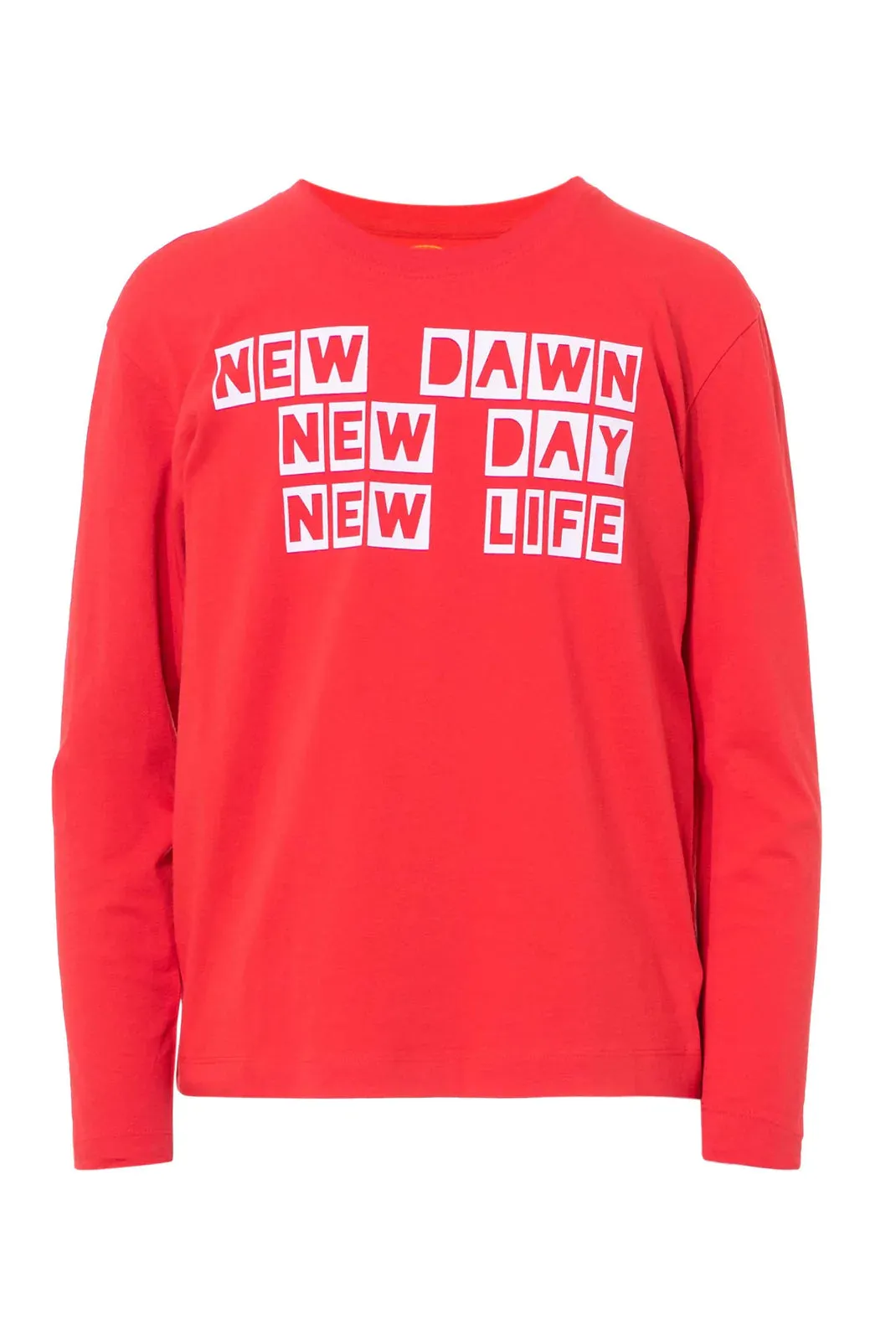 New Life Red Long Sleeve T-shirt