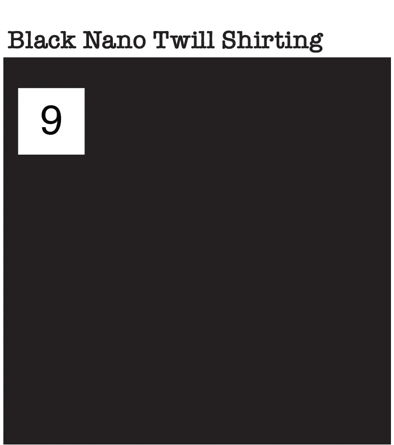 Niko  // Black Pima Broadcloth  - SMALL BATCH STYLE