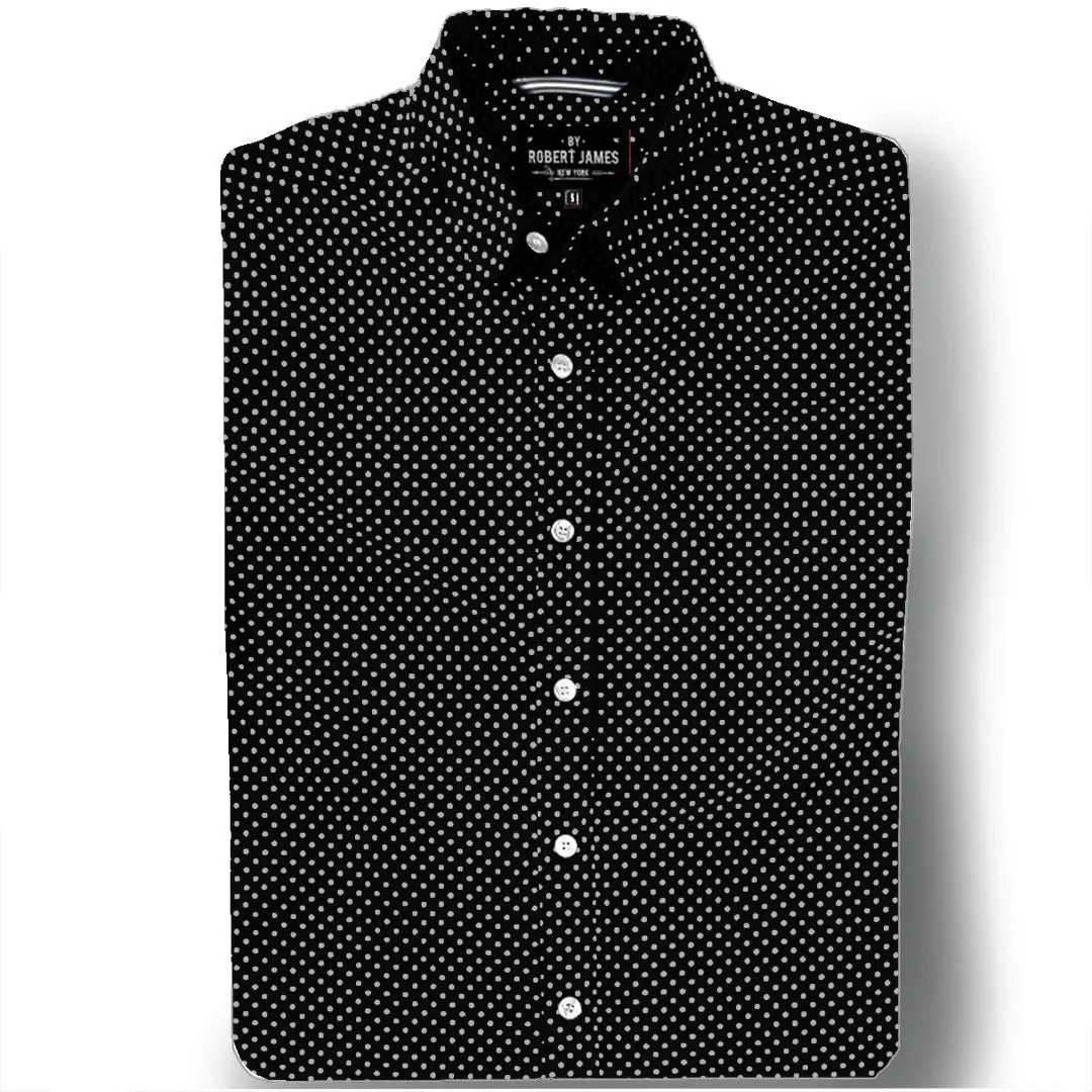 Niko // Black White Micro Dot  - SMALL BATCH STYLE