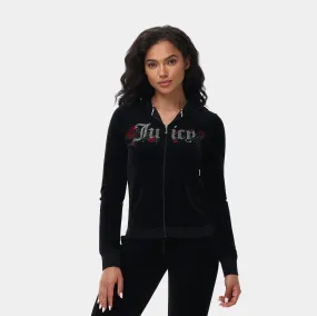 OG Heritage Track Womens Jacket (Black/Red)