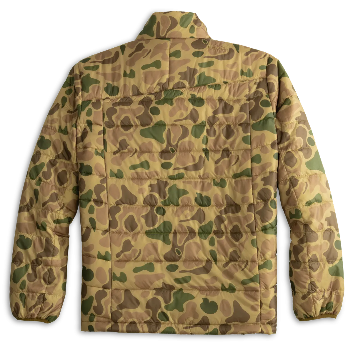 Open Country Down Jacket: Heybo Traditions Camo