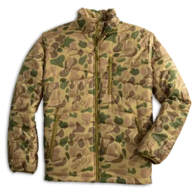 Open Country Down Jacket: Heybo Traditions Camo