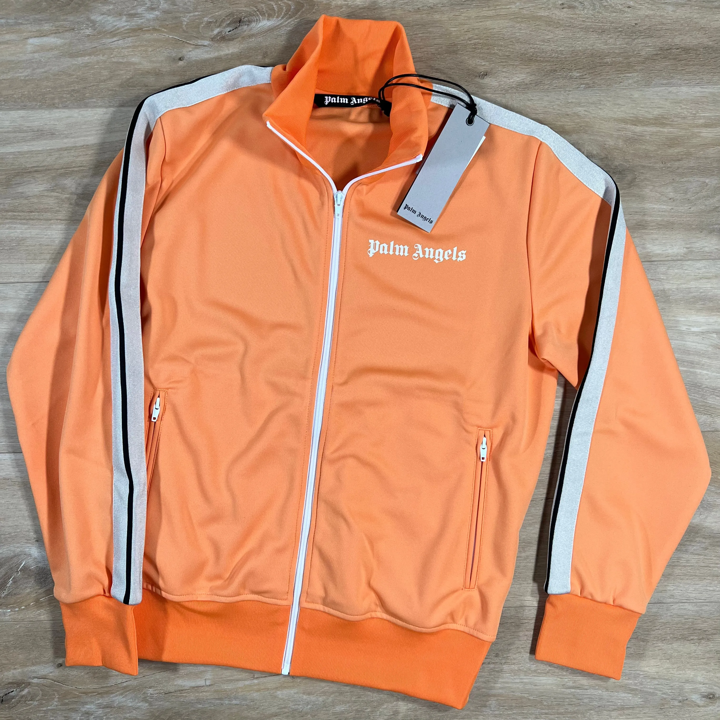 Palm Angels Classic Track Jacket in Orange
