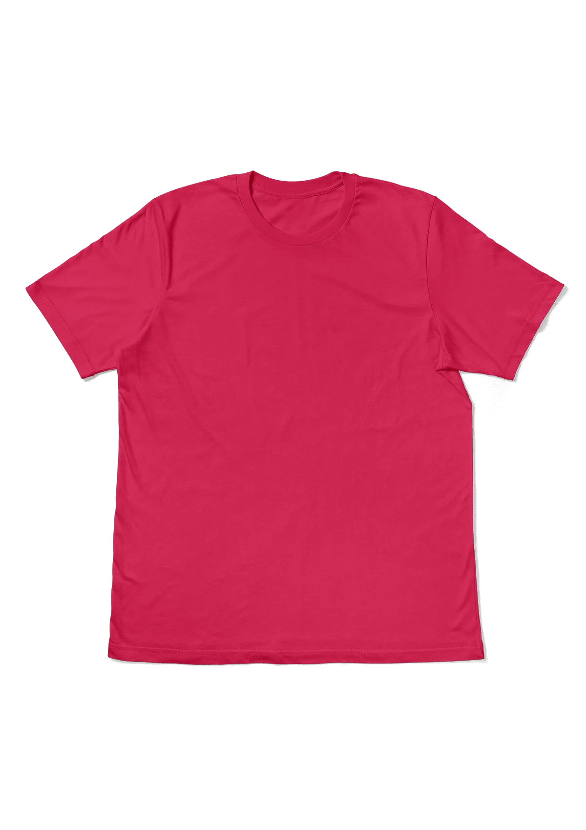 Perfect TShirt Co Womens Original Boyfriend T-Shirt - Fierce Fuchsia