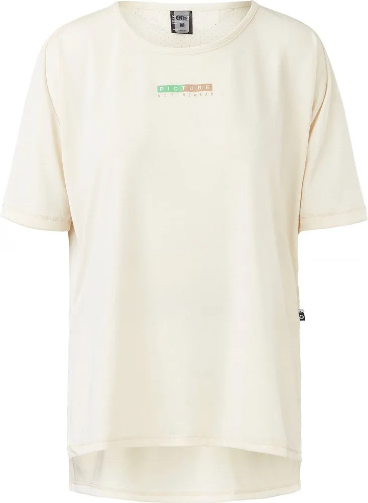 Picture Kiersi Tech Women's T-Shirt - Smoke White