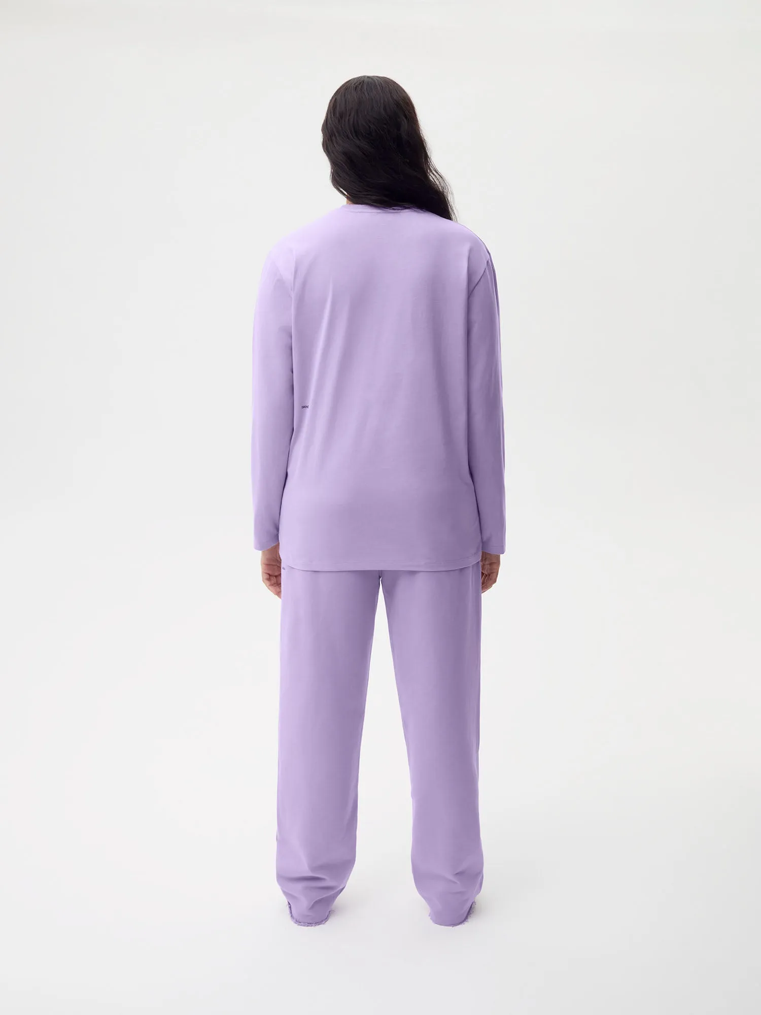 PPRMINT™ Organic Cotton Long Sleeve T-shirt Core—orchid purple