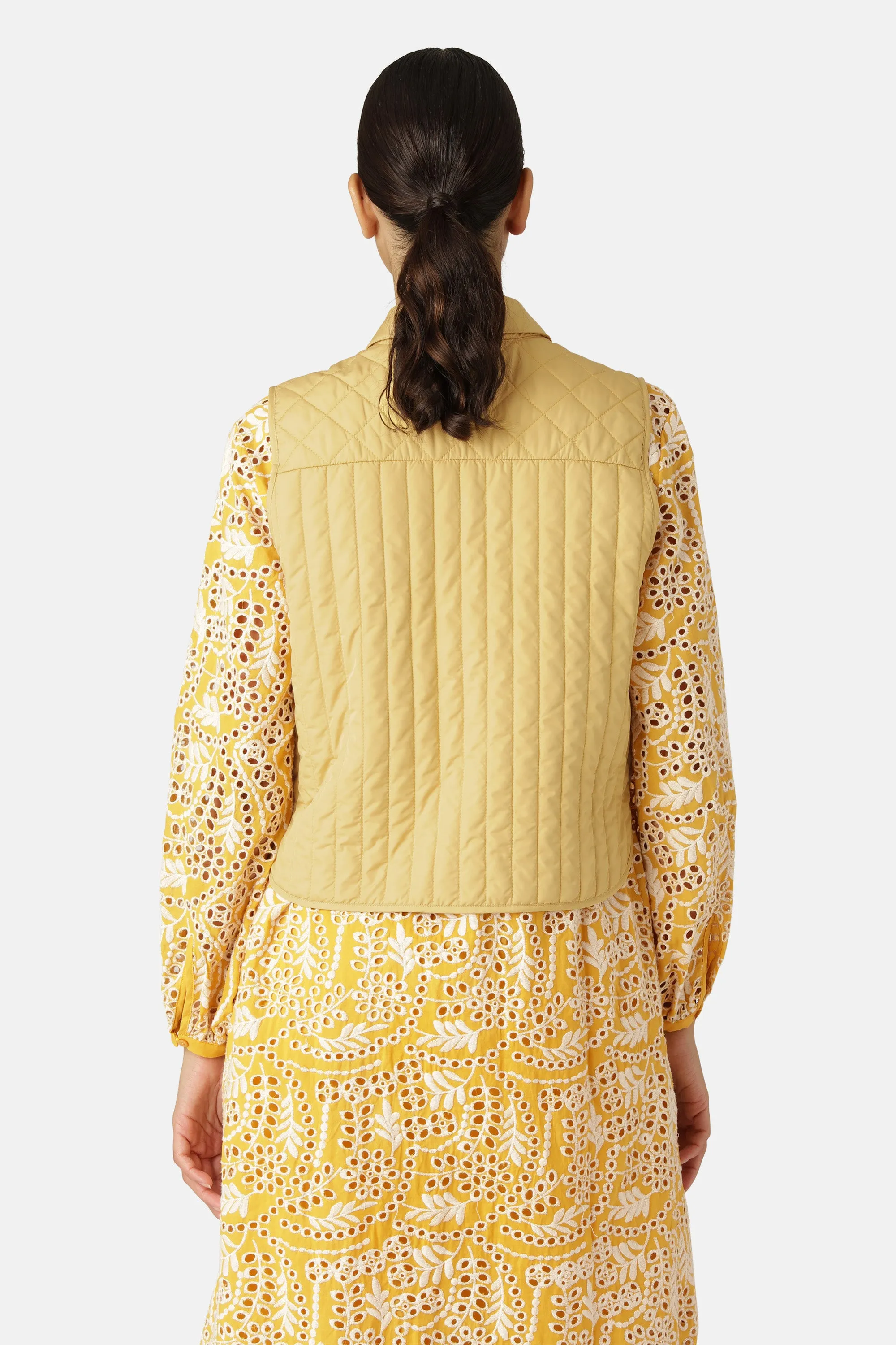Quilt Vest - Marigold