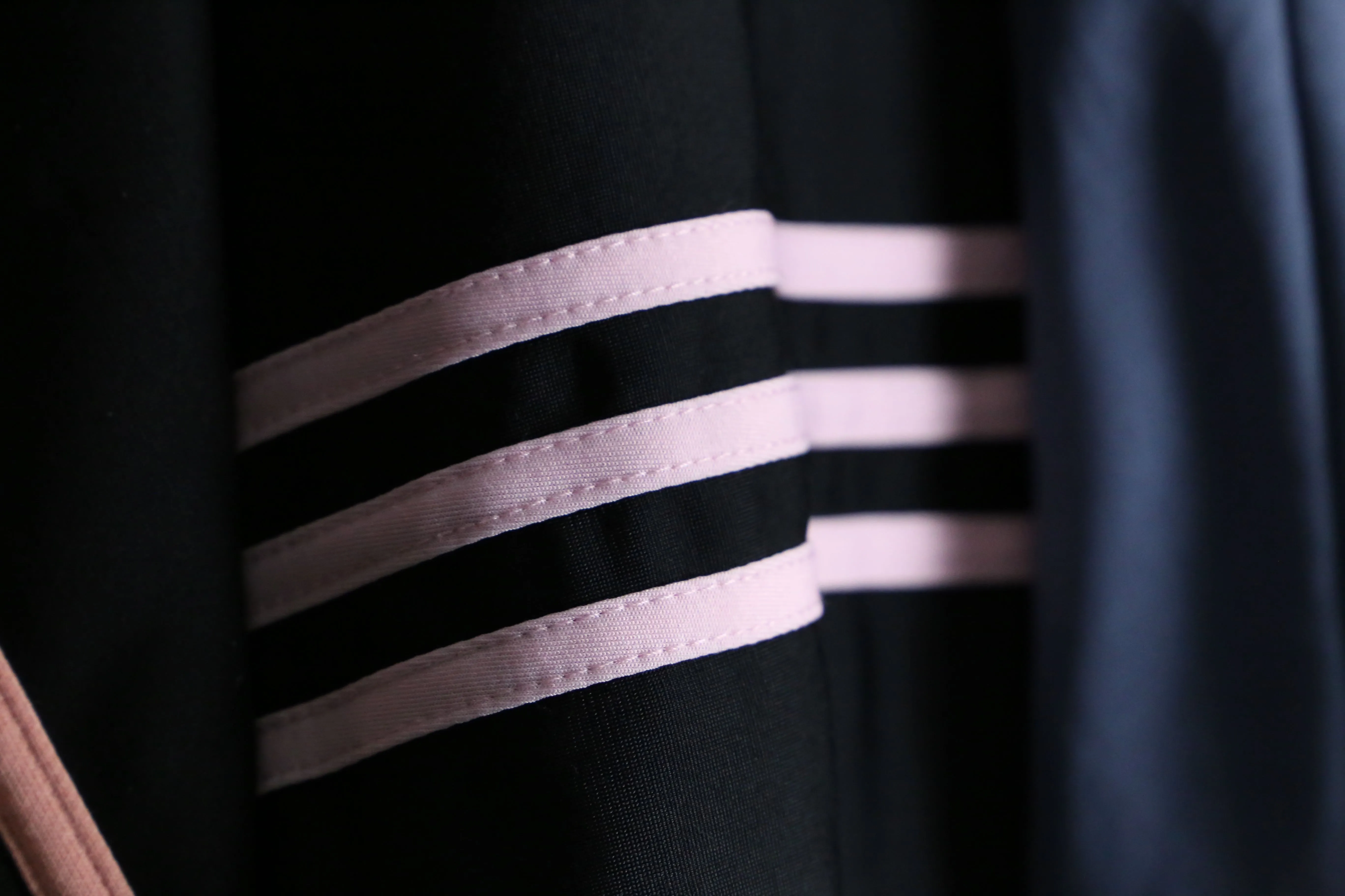 "Re:make" many line patchwork loose track jacket