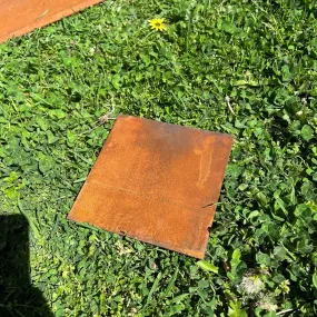 Safe Edge Corten Steel Joining Plate