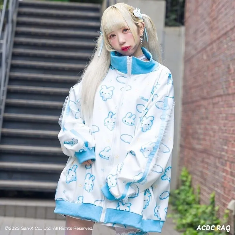 San-X Twin Rabbit Angels Lace Jacket Jersey Harajuku Girl Japan Limited