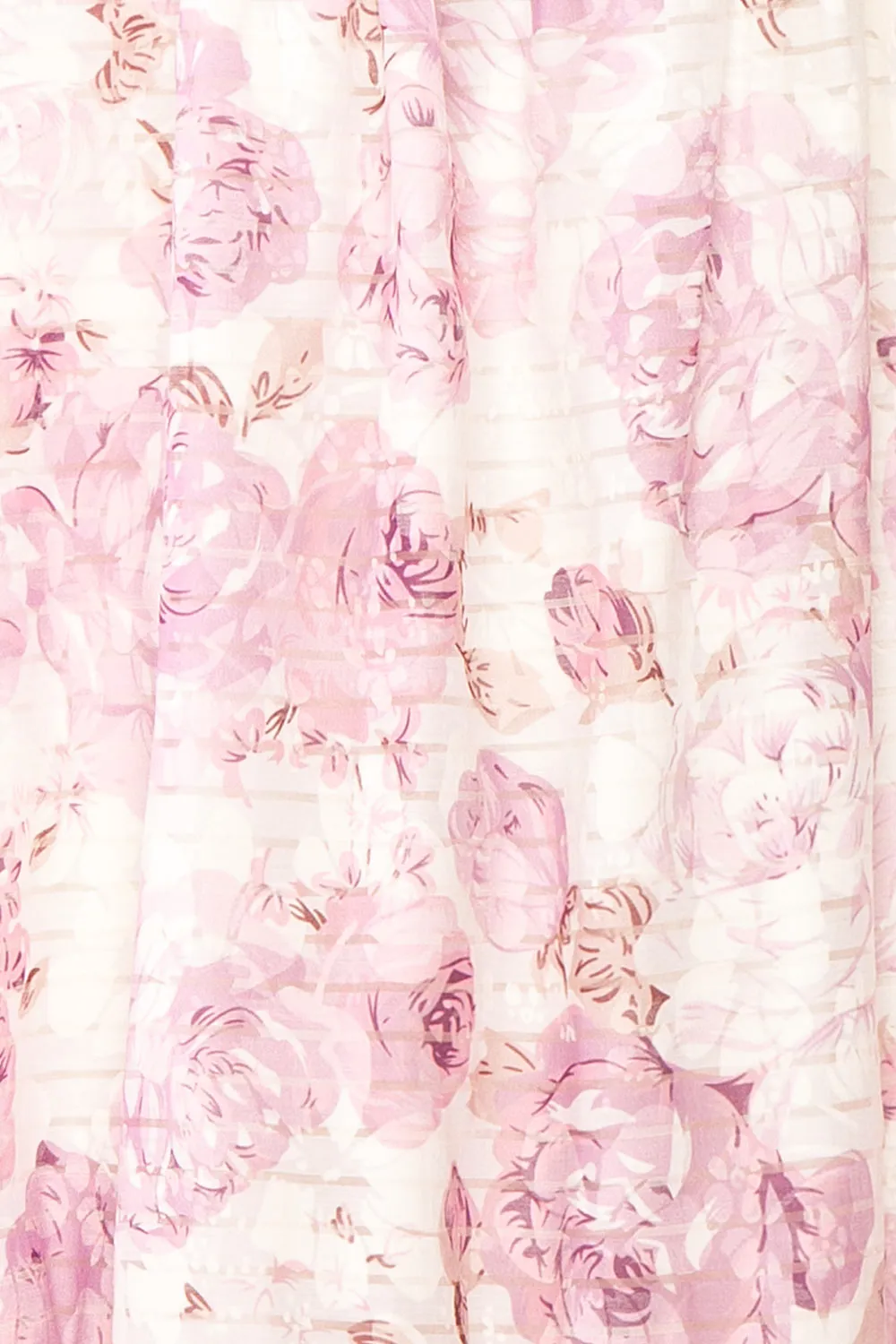 Satenn | Short Floral Babydoll Dress