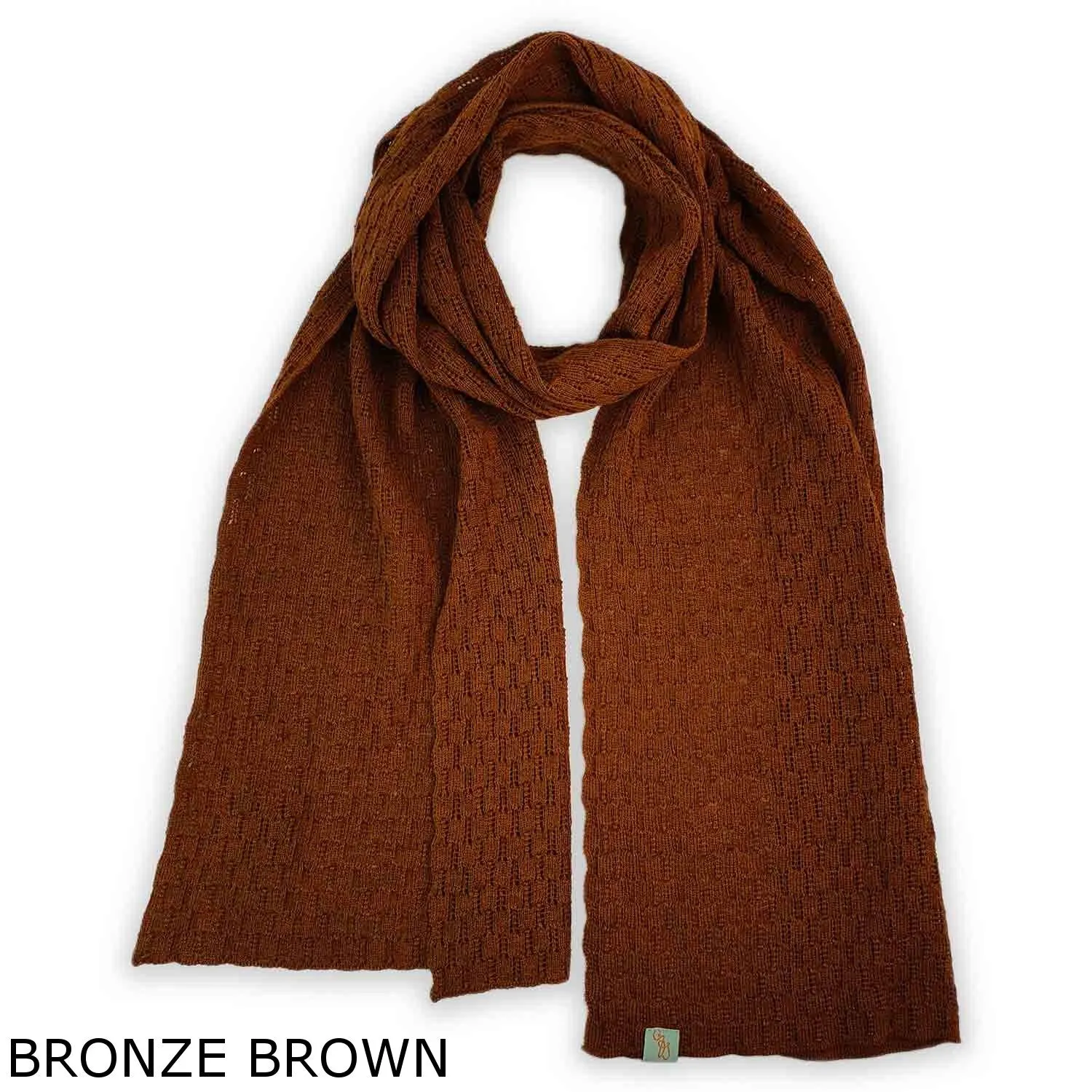 SCARVES - WILLOW - EXTRA FINE MERINO WOOL