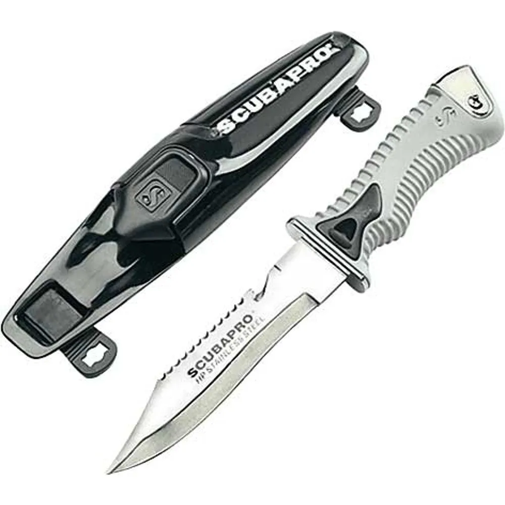 Scuba Pro K6 Stainless Knife - Black