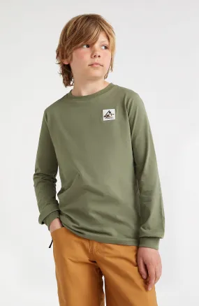 Seaview Long-Sleeve T-Shirt | Deep Lichen Green