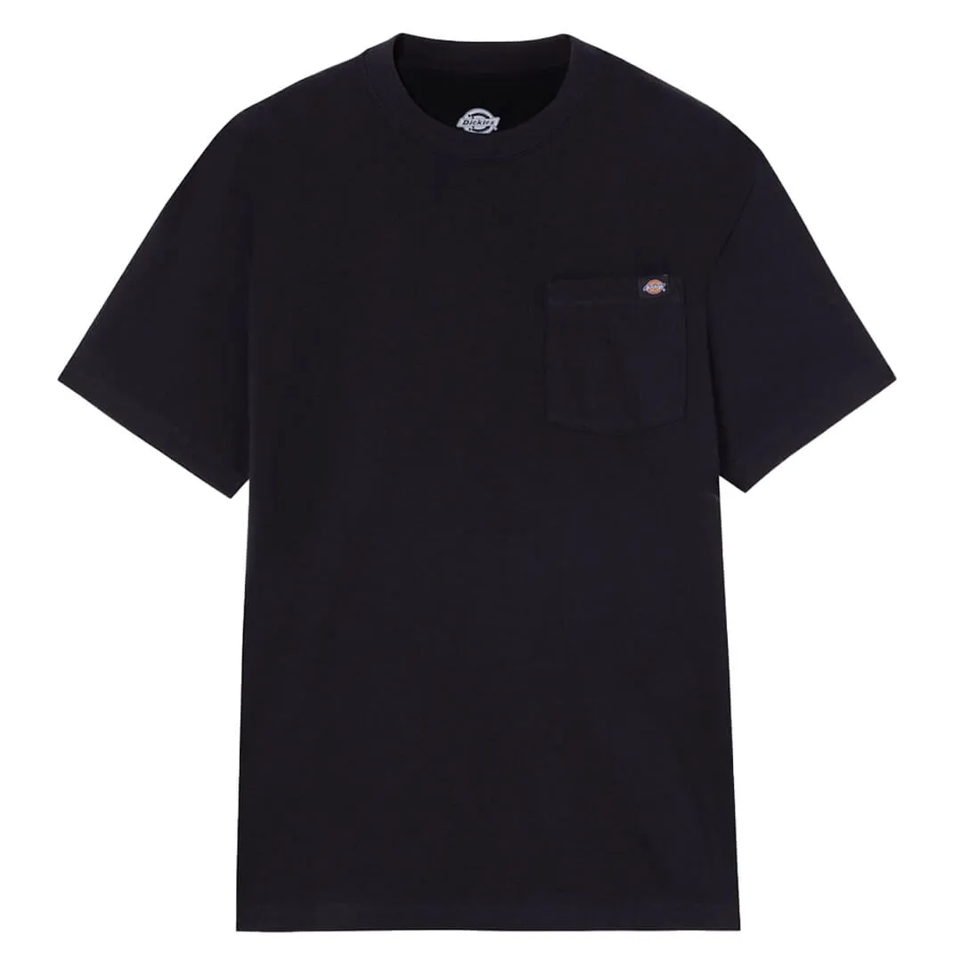 Short Sleeve Cotton T-Shirt - Black by Dickies