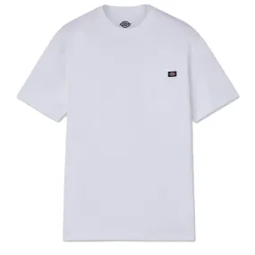 Short Sleeve Cotton T-Shirt - White by Dickies