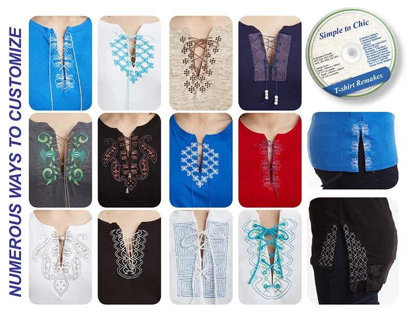 Simple to Chic T-shirt Remakes
