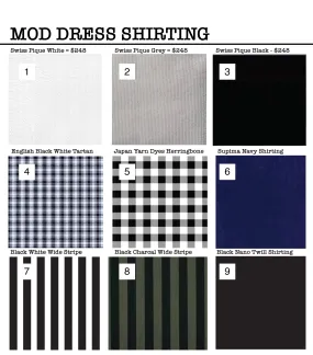 SMALL BATCH STYLES- "MOD DRESS SHIRTING"