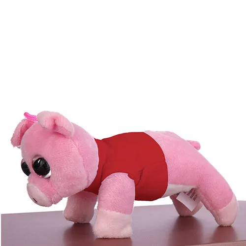 Soft Plush Pig Magnet Tsum Tsum with Tee