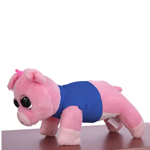 Soft Plush Pig Magnet Tsum Tsum with Tee