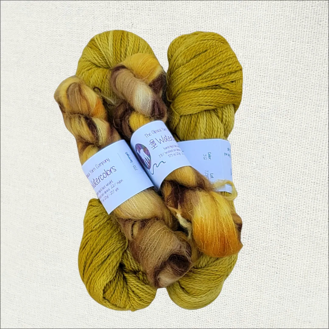 Sophia's Hat & Scarf Knitting Kit, in Eight Colors