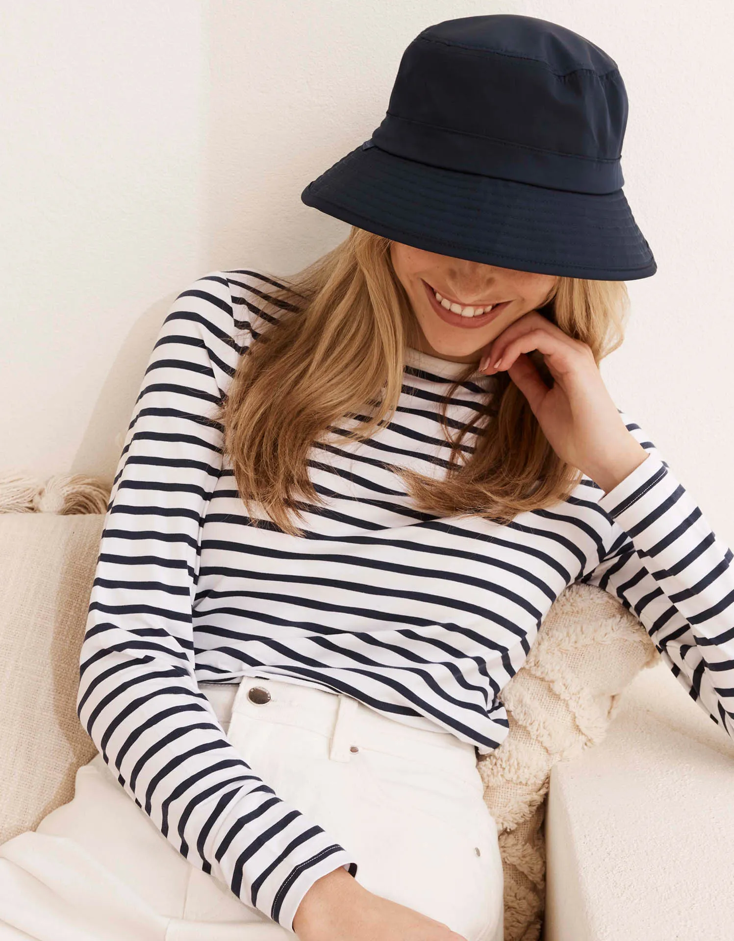 Striped Long Sleeve T-Shirt UPF 50  Sensitive Collection