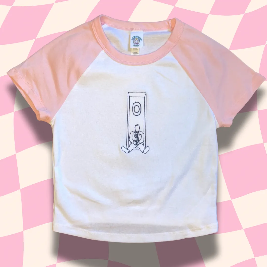 Swimming Embroidered Baby Tee