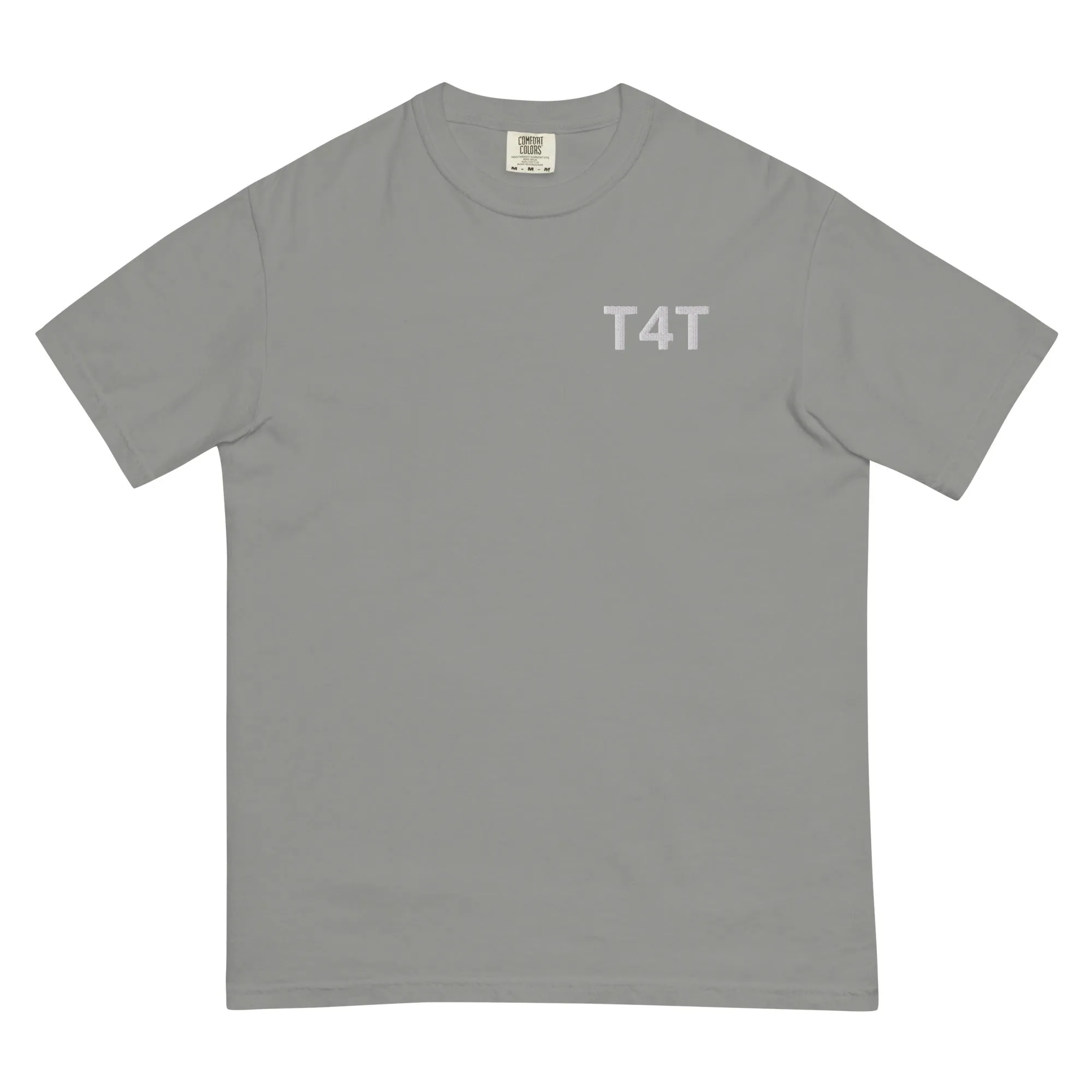 T4T Embroidered White Letters