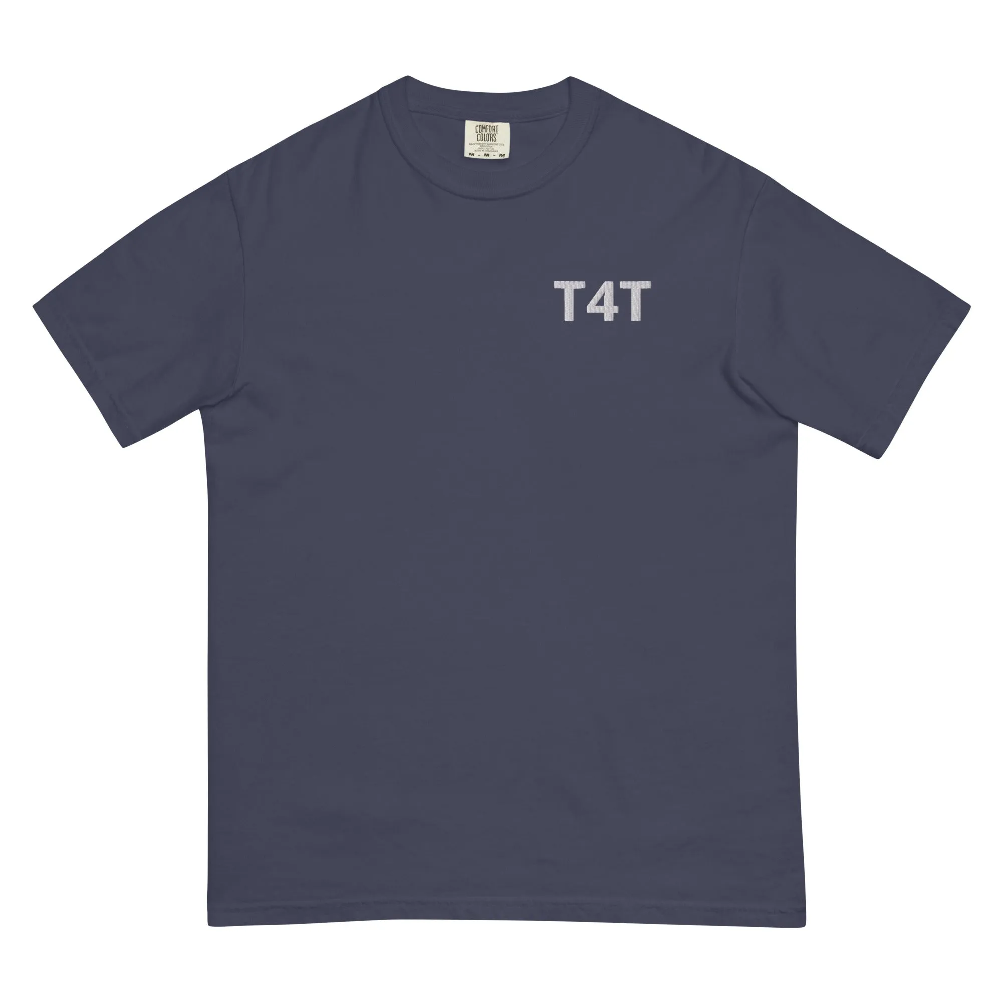 T4T Embroidered White Letters