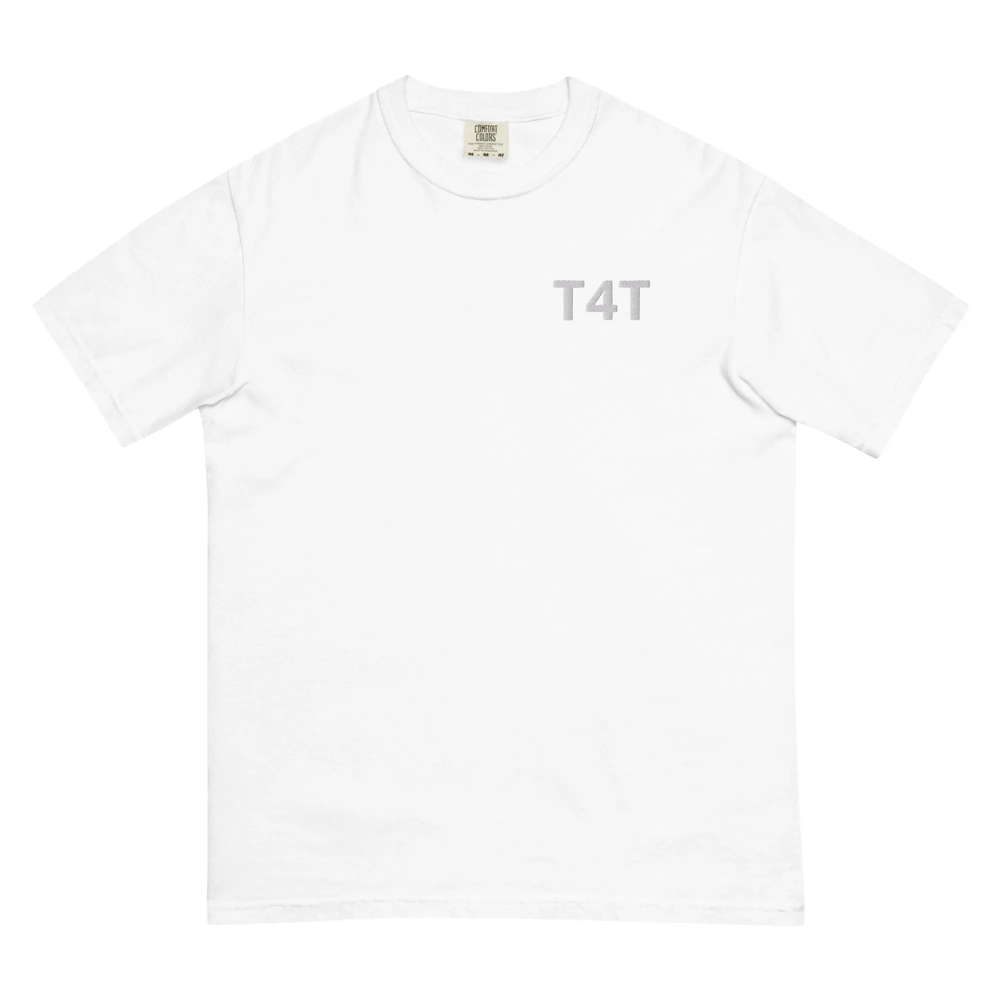 T4T Embroidered White Letters