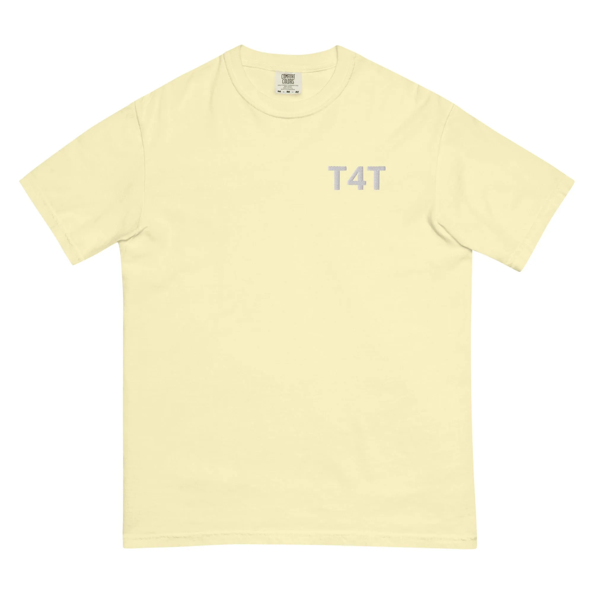 T4T Embroidered White Letters