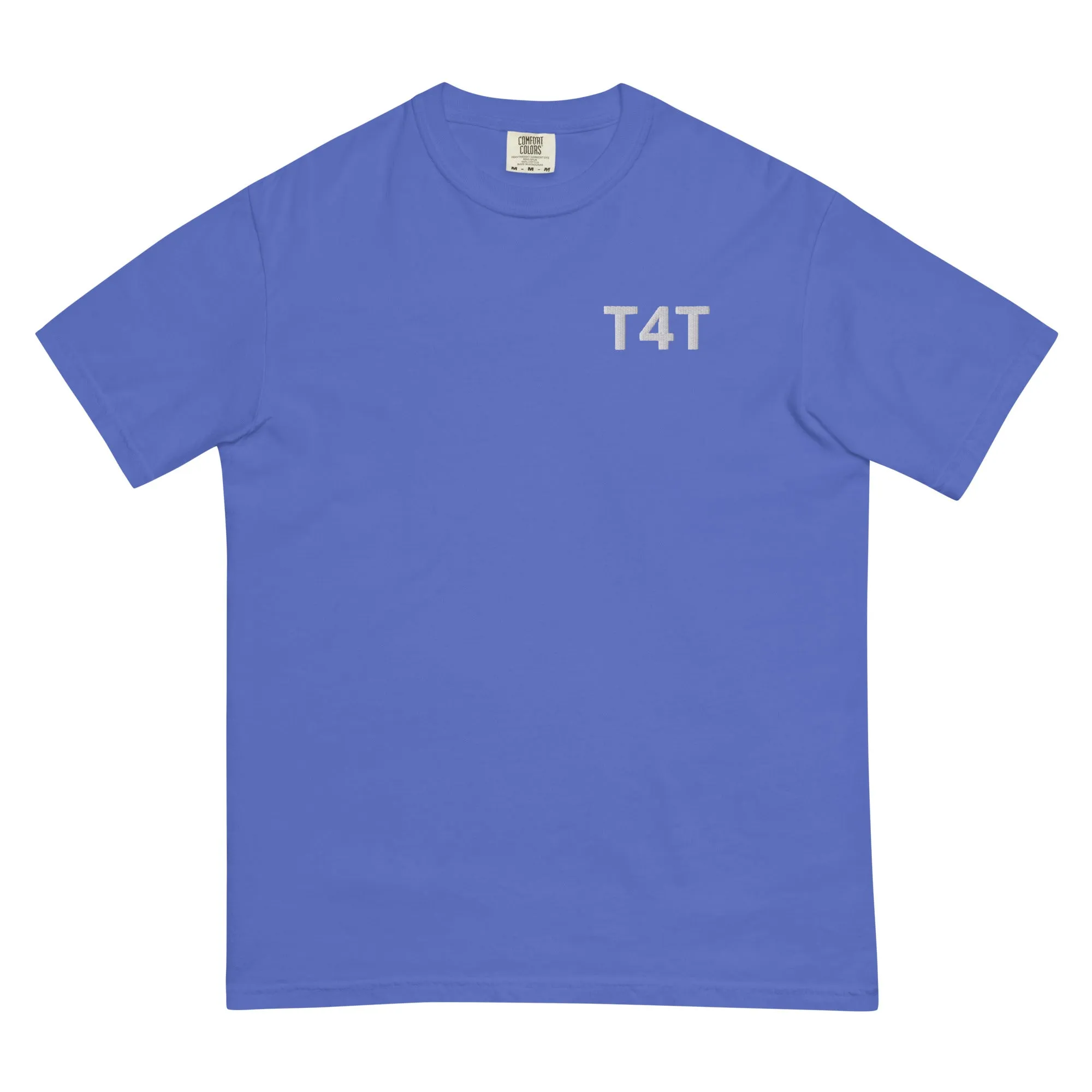 T4T Embroidered White Letters
