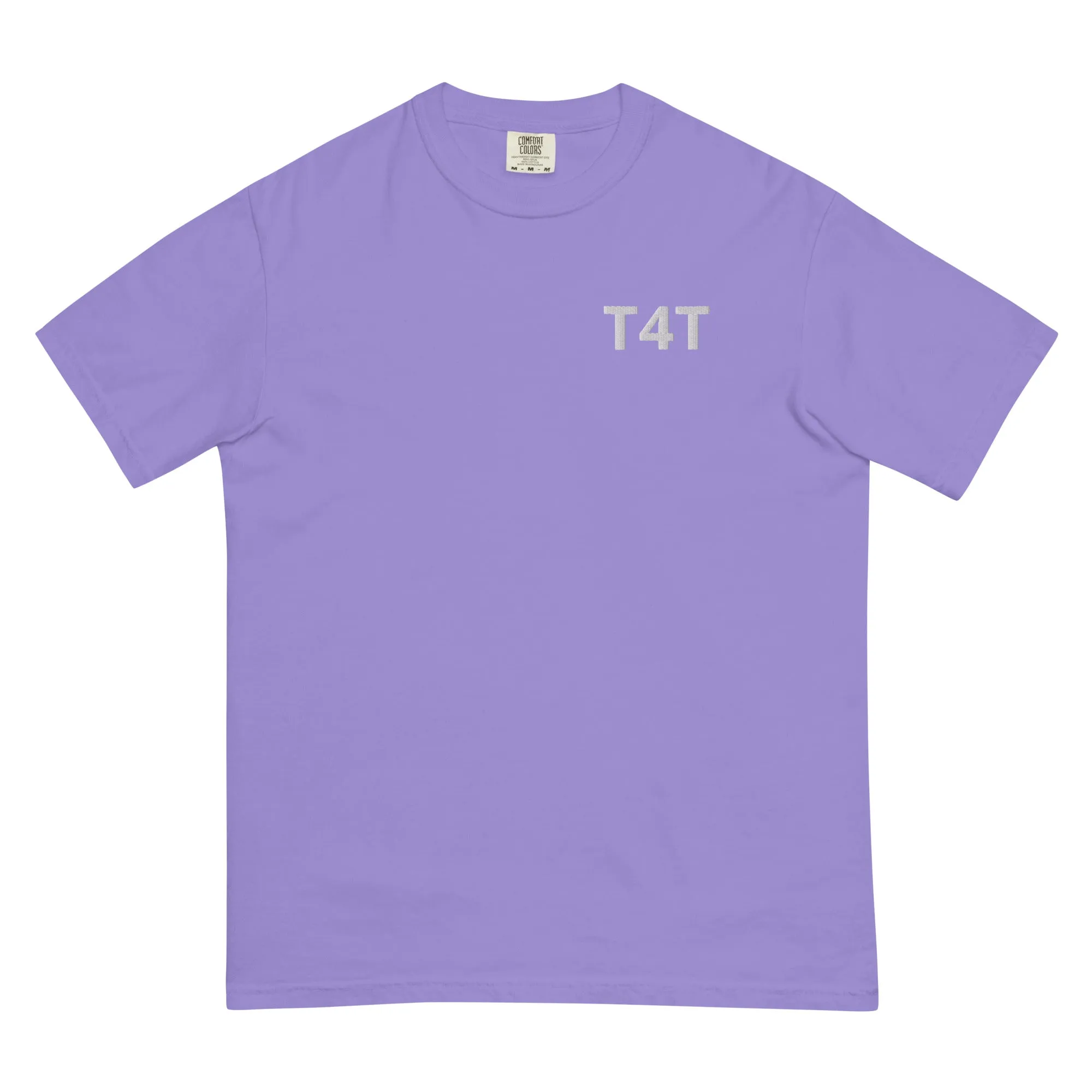 T4T Embroidered White Letters