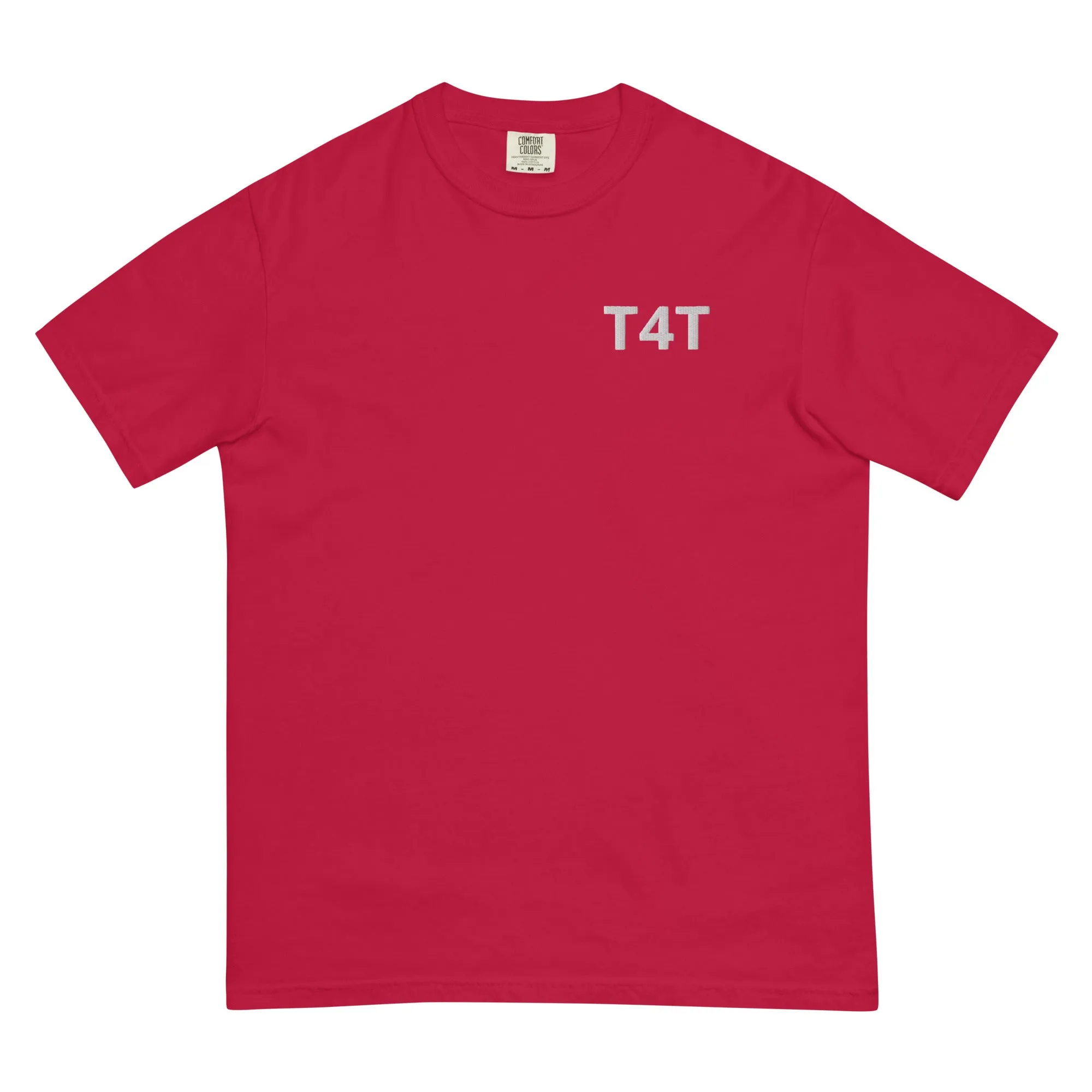 T4T Embroidered White Letters