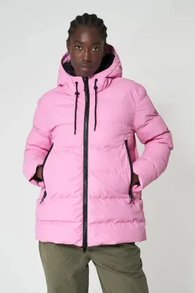 Tanta Nieve Quilted Raincoat - Moonlite Mauve