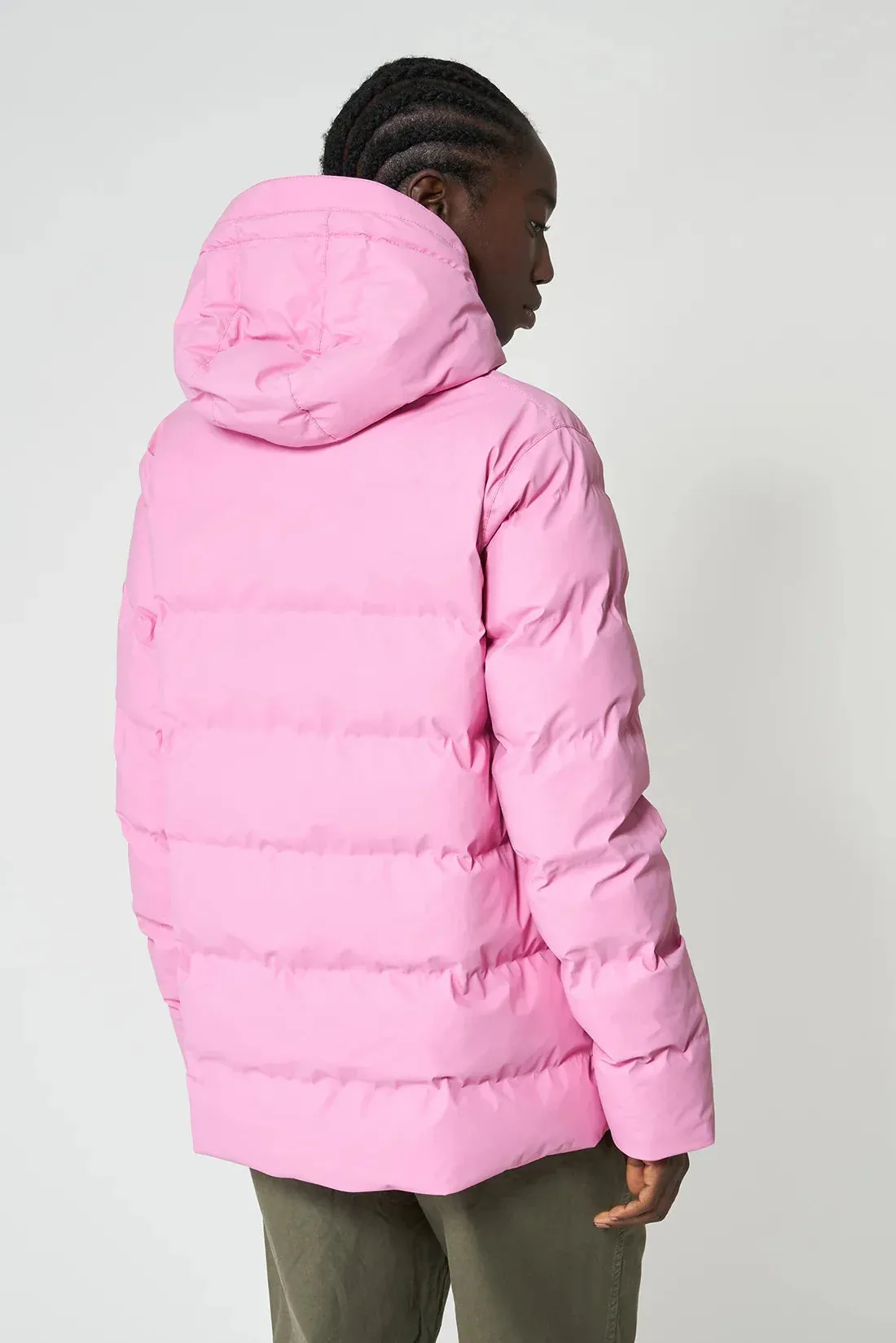 Tanta Nieve Quilted Raincoat - Moonlite Mauve
