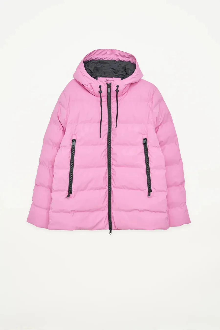 Tanta Nieve Quilted Raincoat - Moonlite Mauve