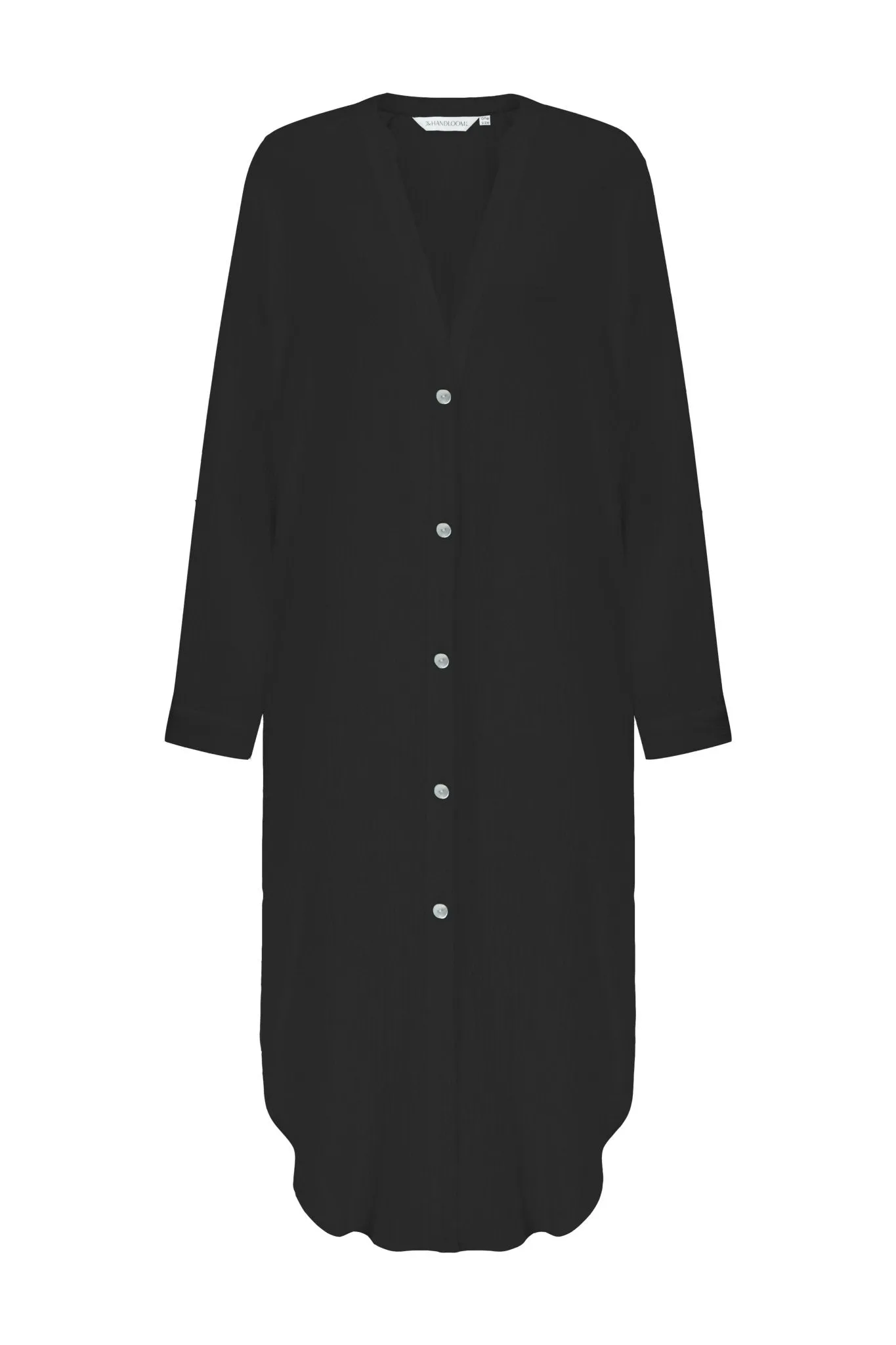 Terra Shirt Dress - Black