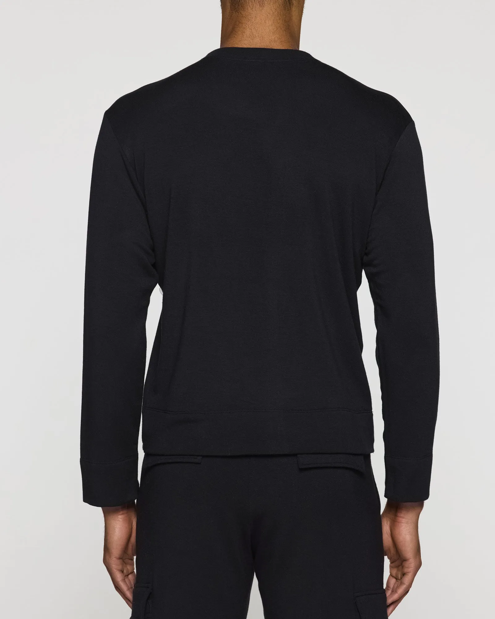 The Long Sleeve Crew with Pocket