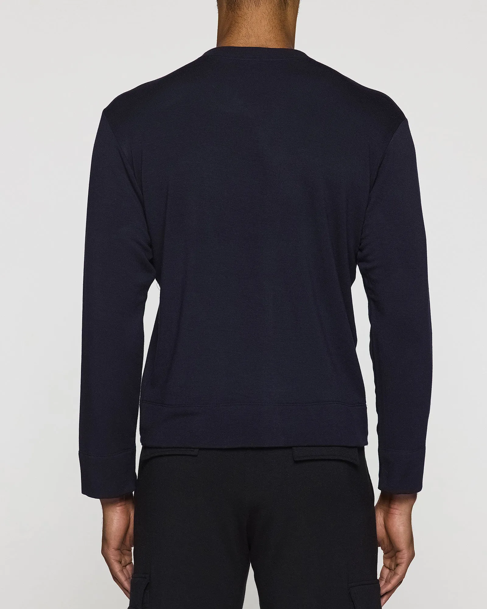 The Long Sleeve Crew with Pocket