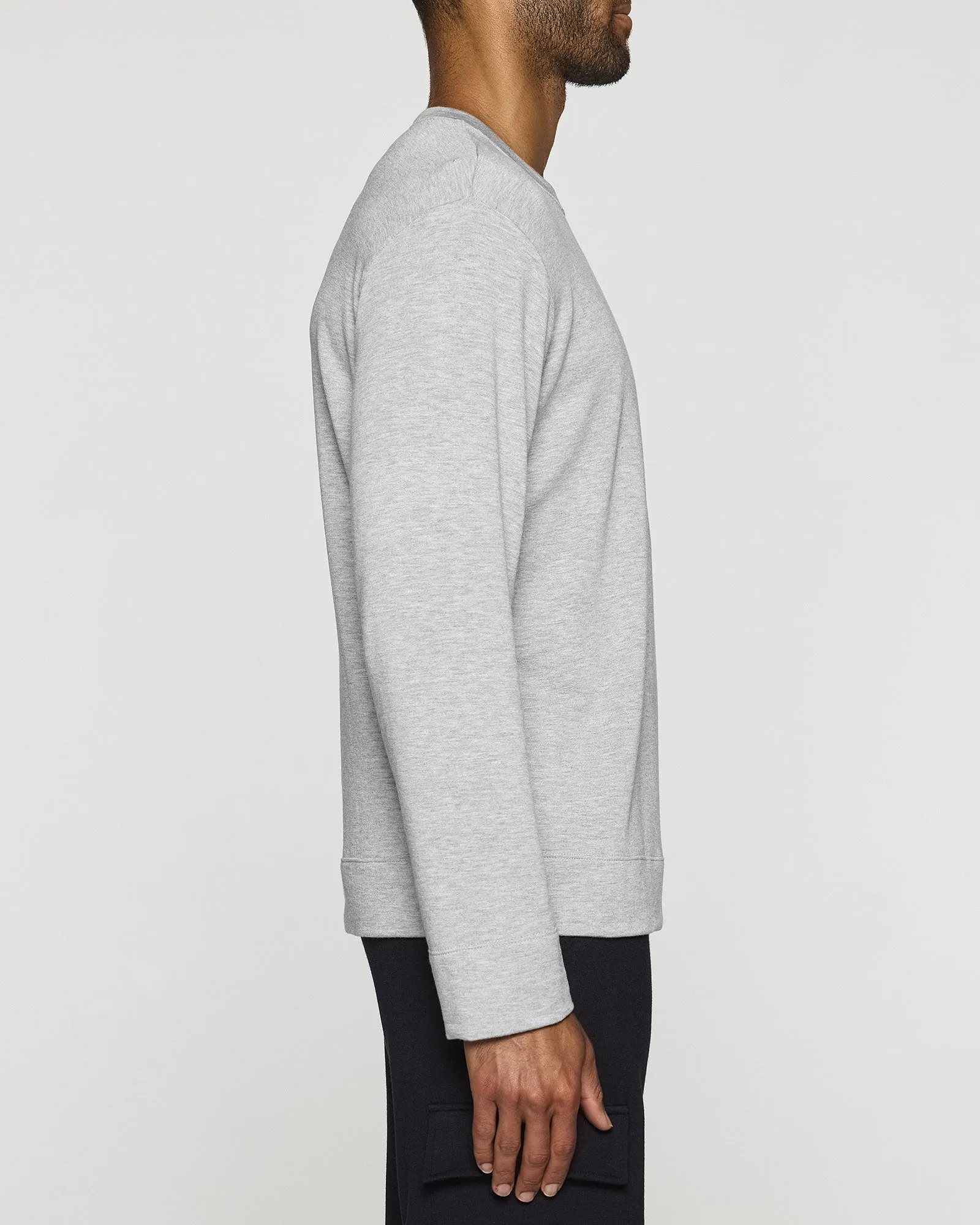 The Long Sleeve Crew with Pocket