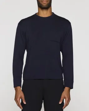 The Long Sleeve Crew with Pocket