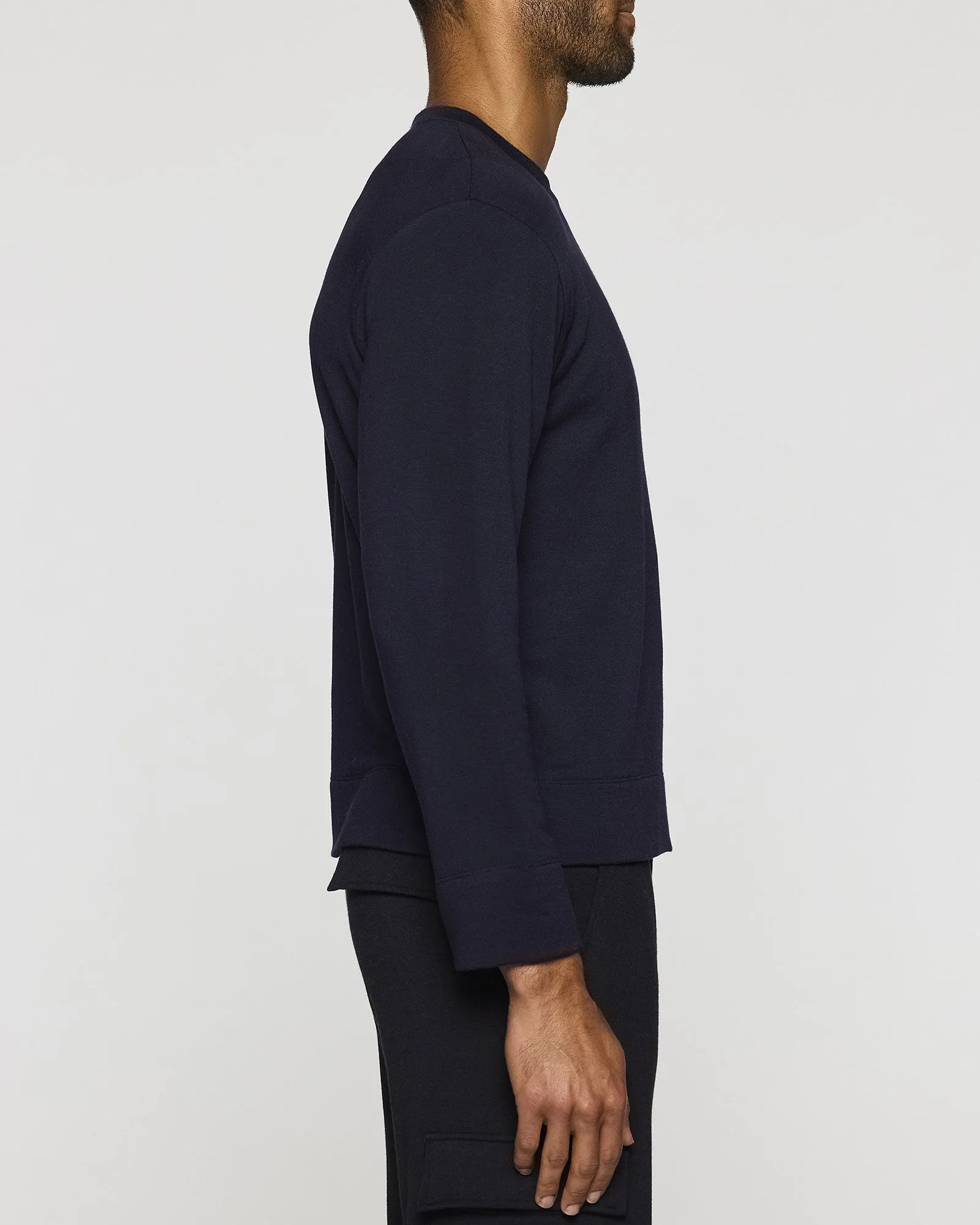 The Long Sleeve Crew with Pocket