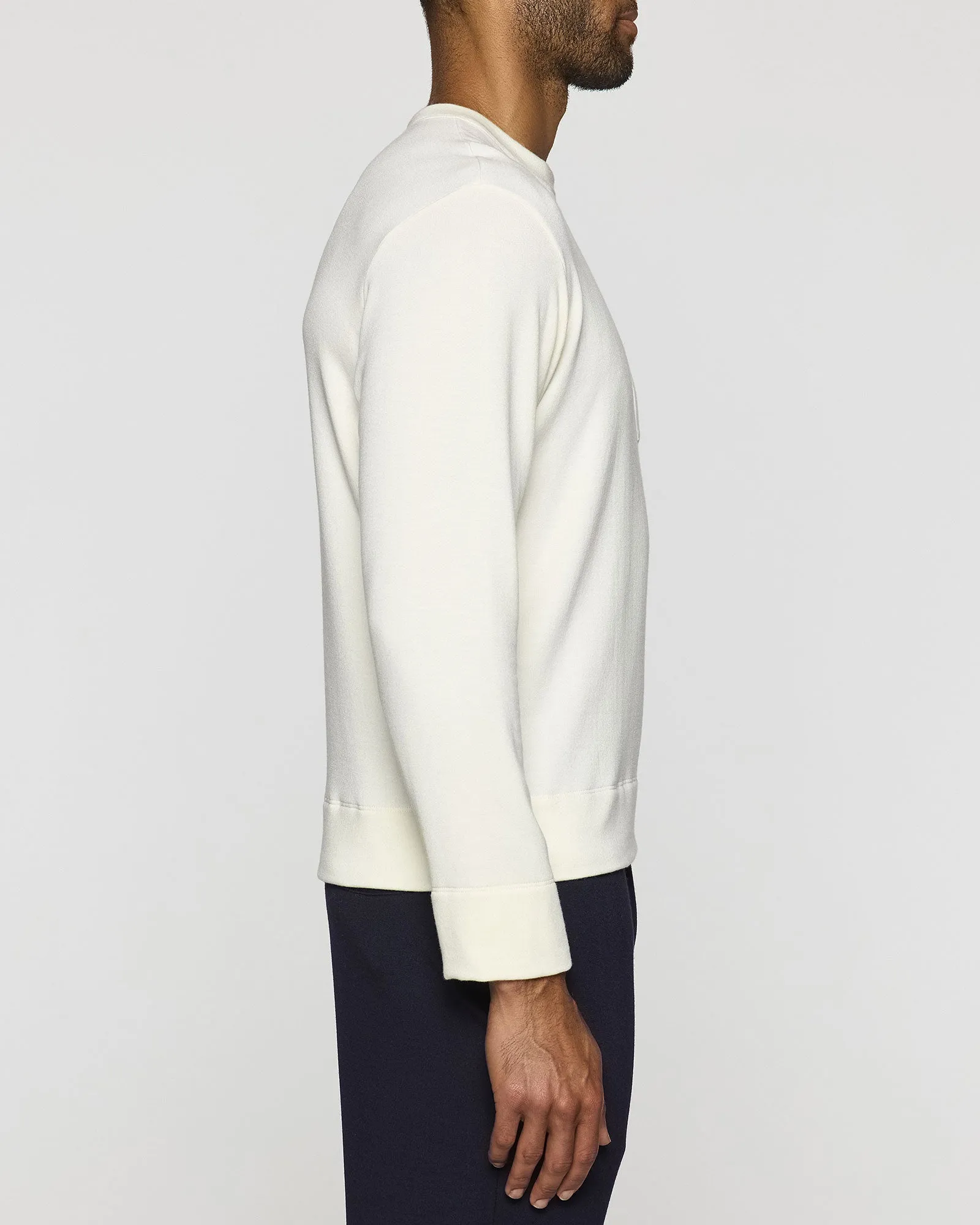 The Long Sleeve Crew with Pocket