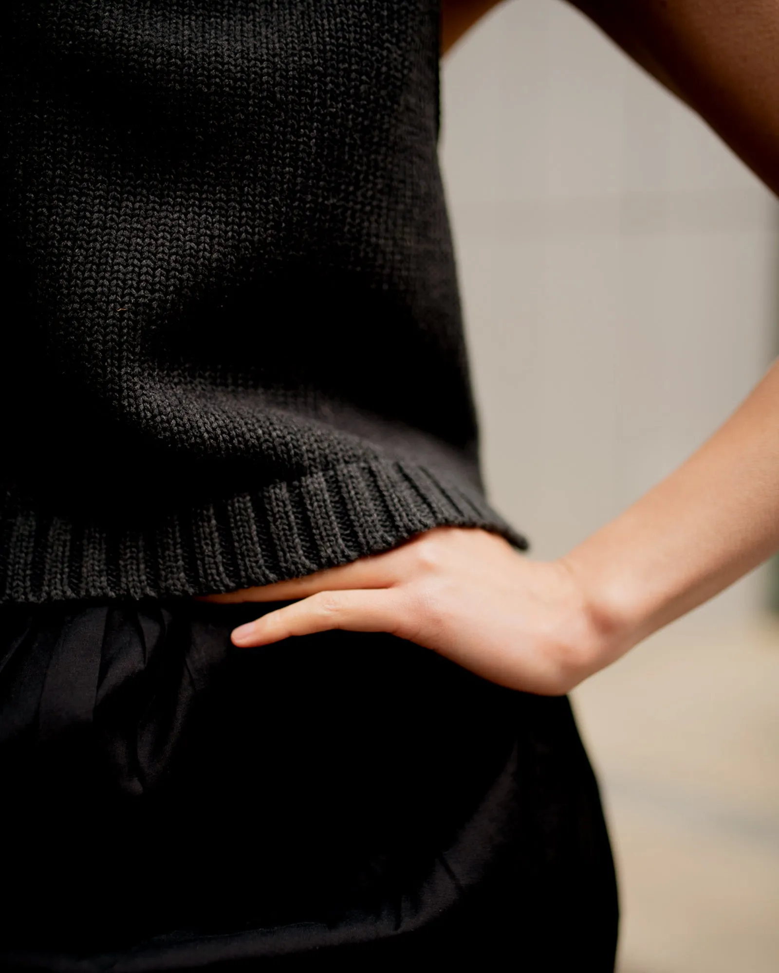 The Staple Tank - Charcoal