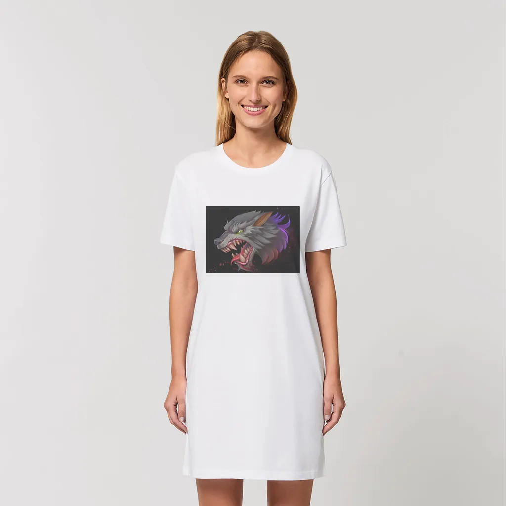 Wolf Organic T-Shirt Dress